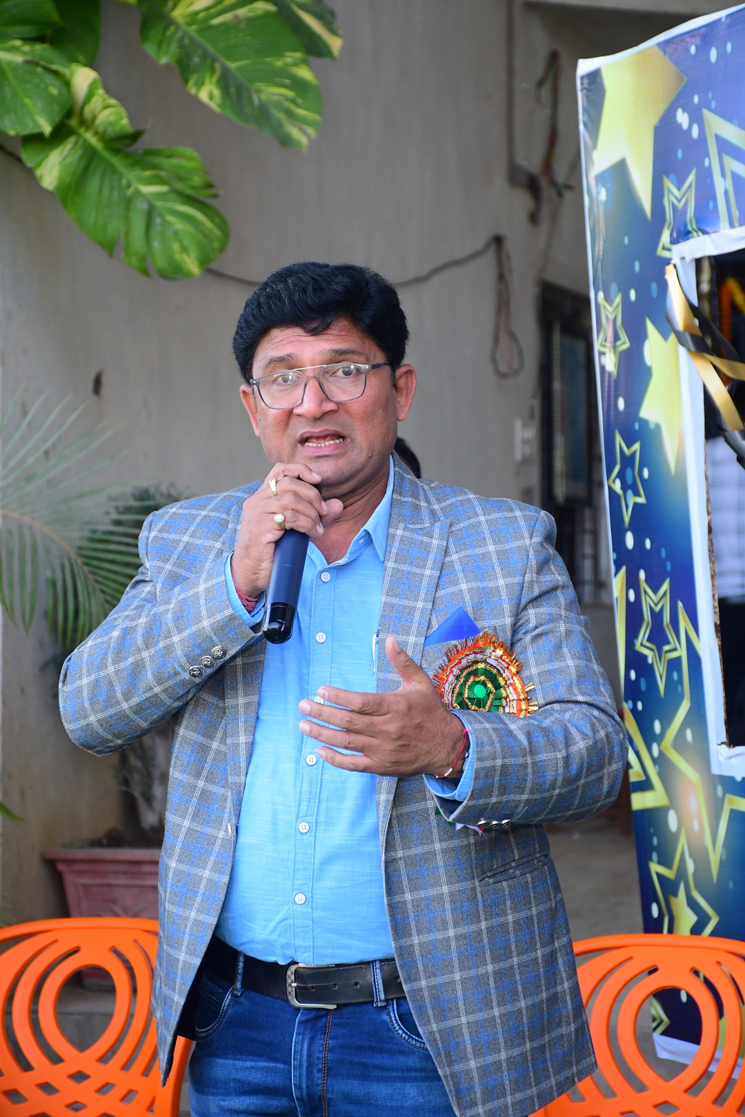 Leader at the event